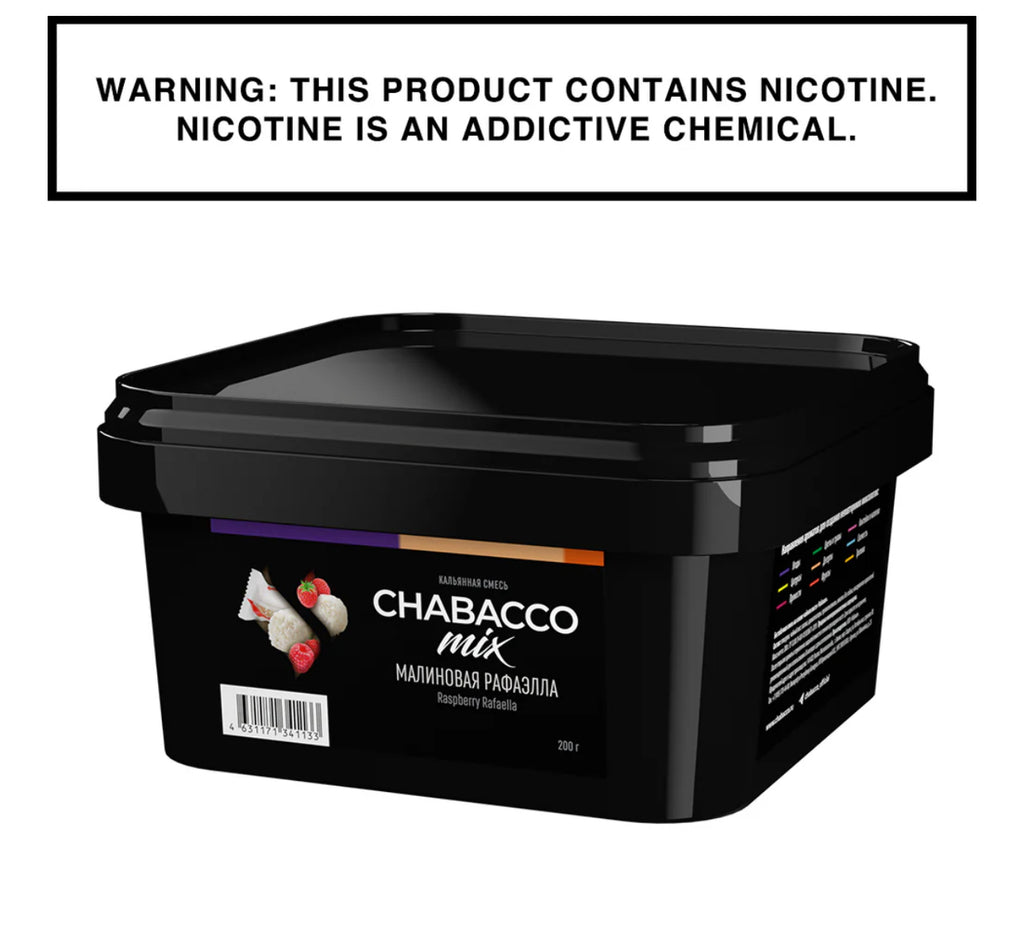 Chabacco Hookah Tobacco 200 gram - Hookah Junkie