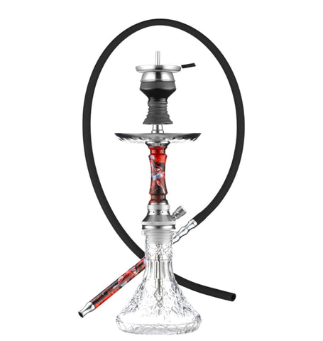 Golden Desert Obsidian Hookah - Hookah Junkie