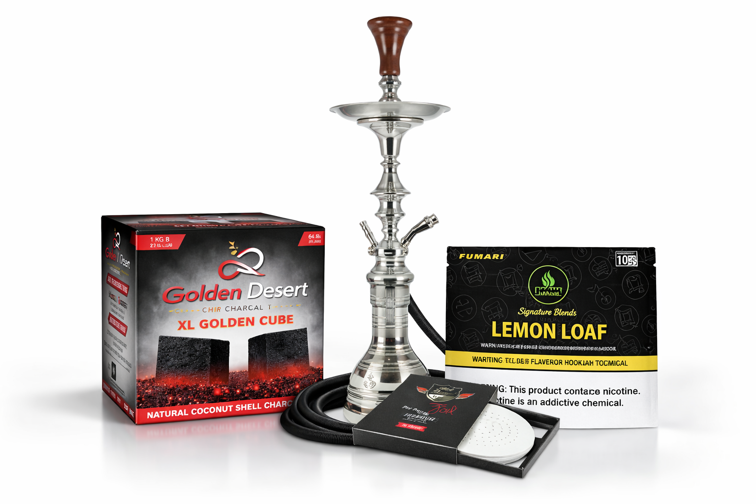 The Ultimate Hookah Junkie Starter Package - Hookah Junkie