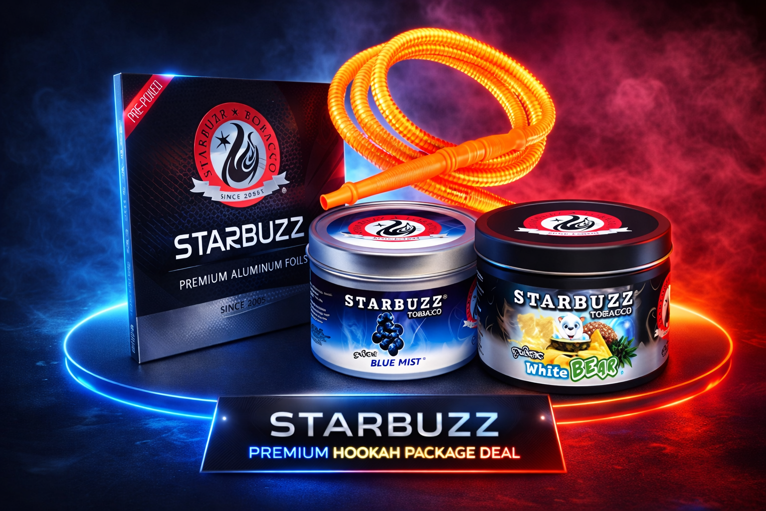 HookahJunkie Starbuzz Set - Hookah Junkie