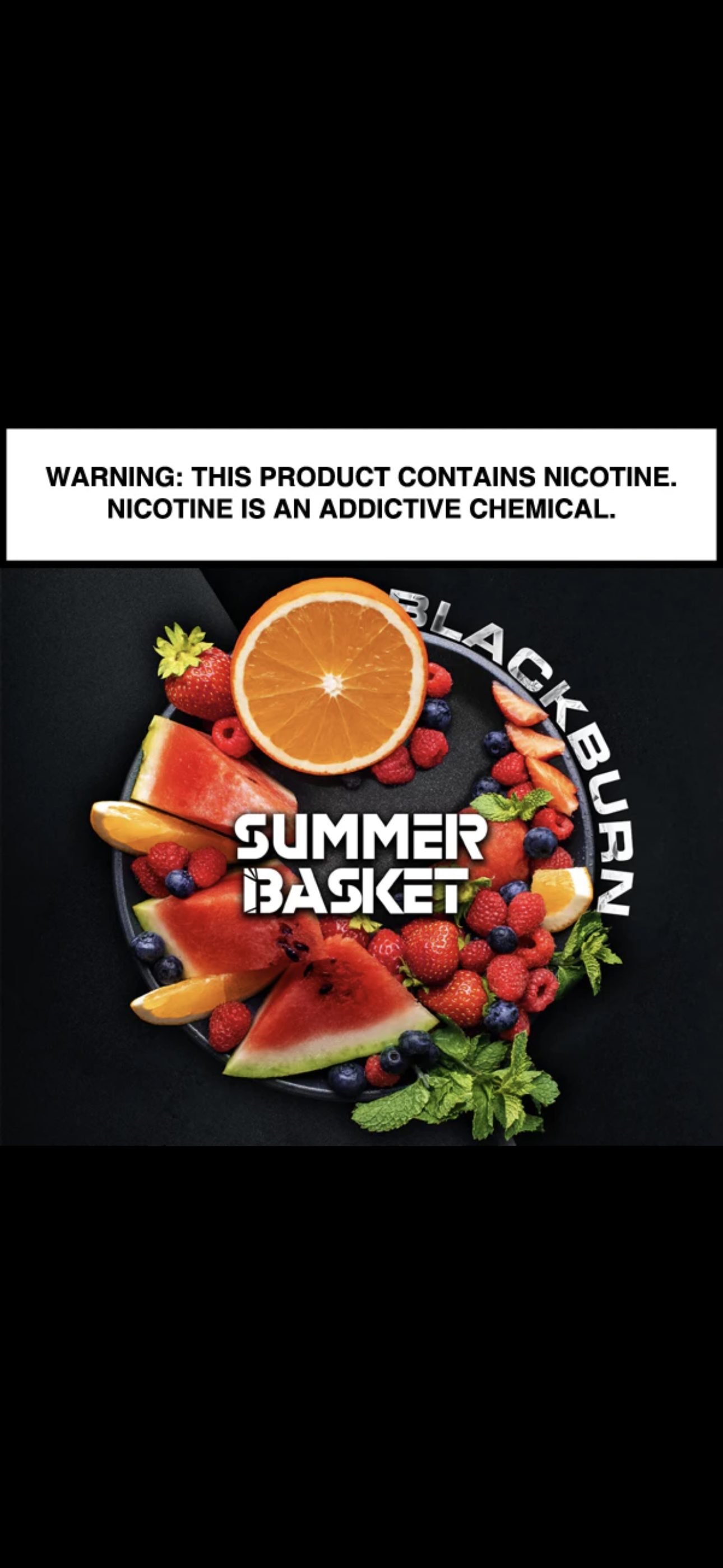 BlackBurn Hookah Tobacco - Hookah Junkie