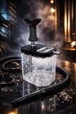 Black Crystal Cloudix Hookah - Hookah Junkie