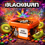 BlackBurn Hookah Tobacco 200 grams - Hookah Junkie