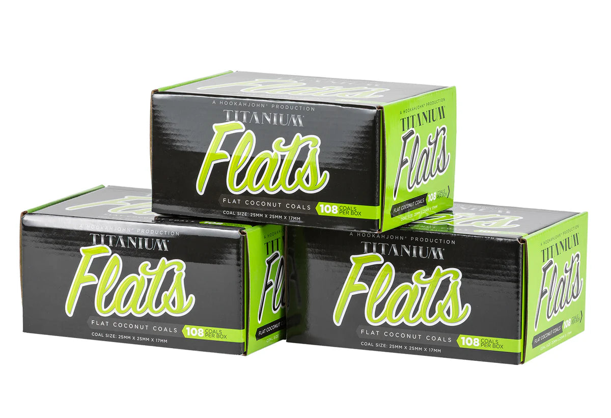 Titanium Coconut Coal TITAN Pack 3Kg Box - Hookah Junkie