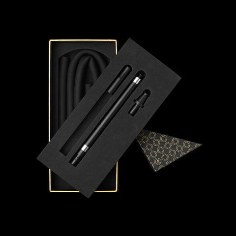Kaloud Nirvaya Hookah Hose – 11-Inch Handle - Hookah Junkie