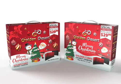 GOLDEN DESERT CHRISTMAS SPECIAL CHARCOAL
