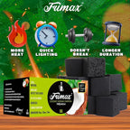 Fumax Charcoal - Hookah Junkie