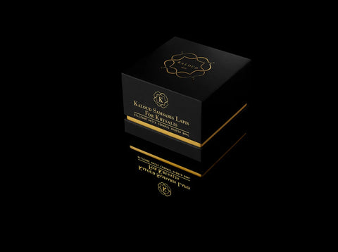 Krysalis Edition Samsaris® Lapis Ceramic Hookah Bowl For Lotus I & Lotus I+ - Compact Modern Flavor Bowl - Hookah Junkie