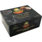 Pharaoh's Coconut Ring Quick Light Charcoal 38mm - Hookah Junkie