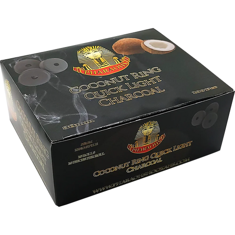 Pharaoh's Coconut Ring Quick Light Charcoal 38mm