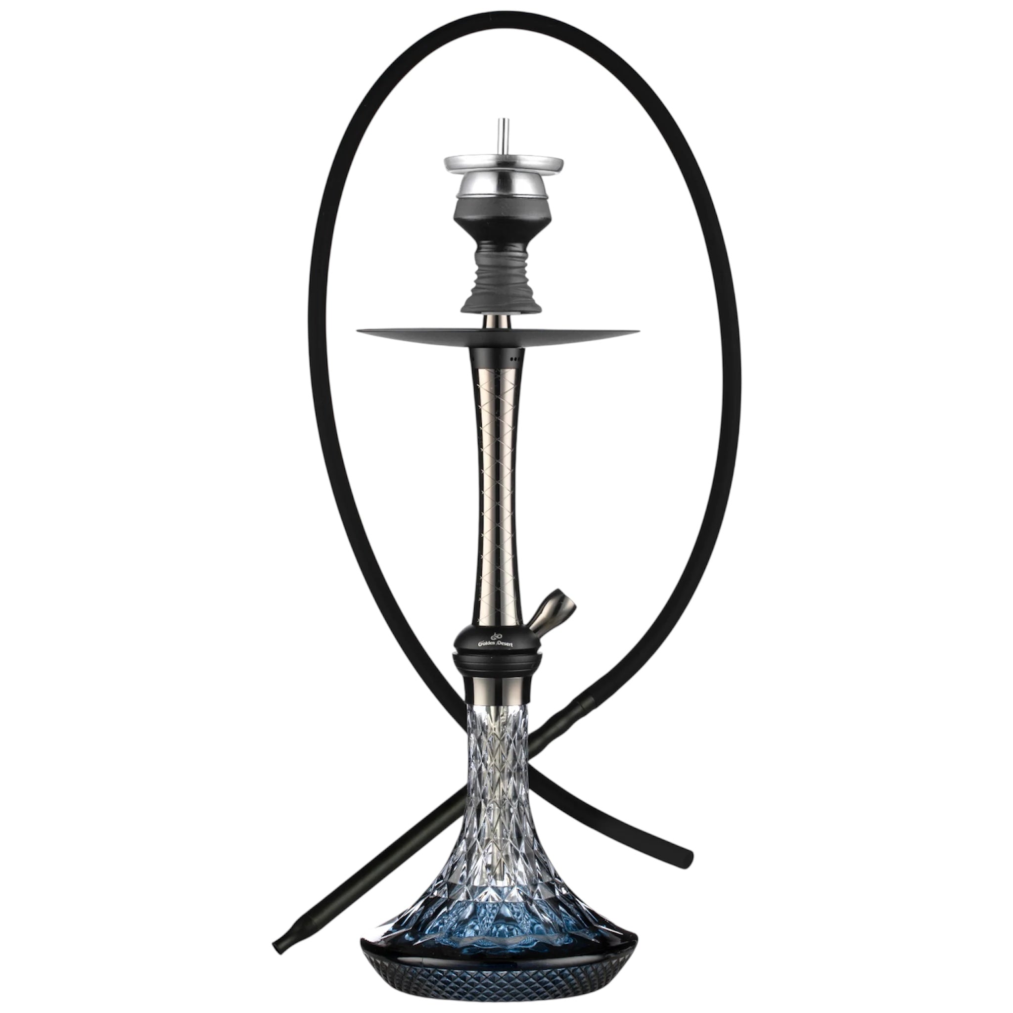 Golden Desert Mirage Hookah - Hookah Junkie