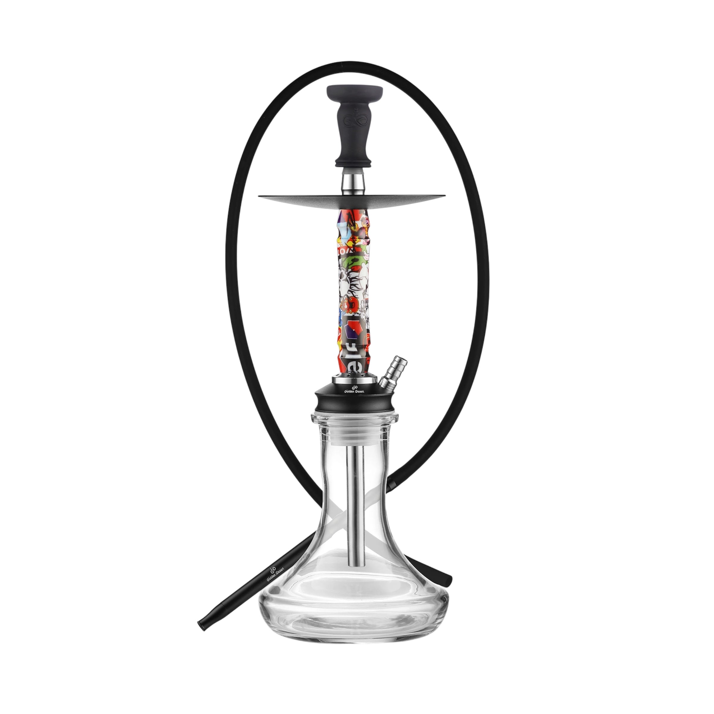Golden Desert Aurora Mini Hookah - Hookah Junkie
