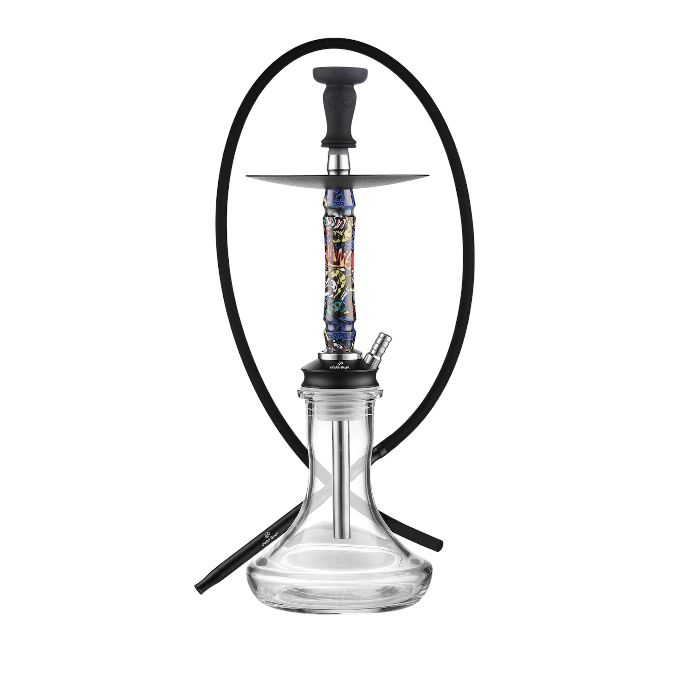Golden Desert Aurora Mini Hookah - Hookah Junkie