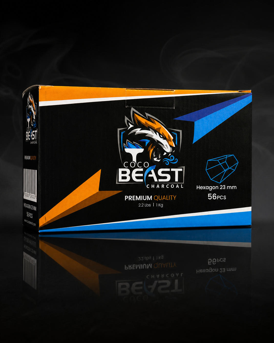Coco Beast Charcoal - Hookah Junkie