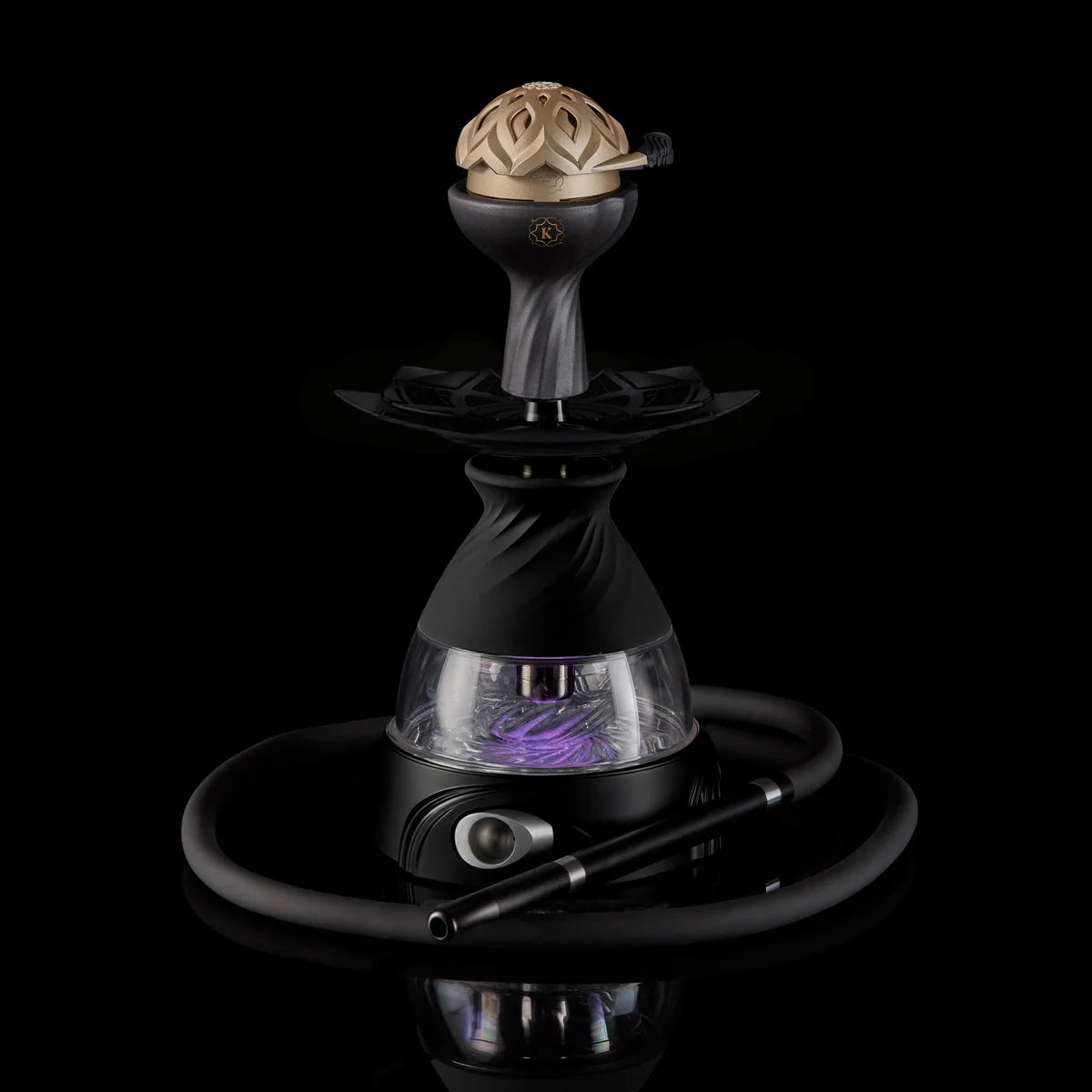 Krysalis® Calix® 2.0 Black Complete System - Hookah Junkie