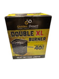 Golden Desert Double XL  Burner - Hookah Junkie