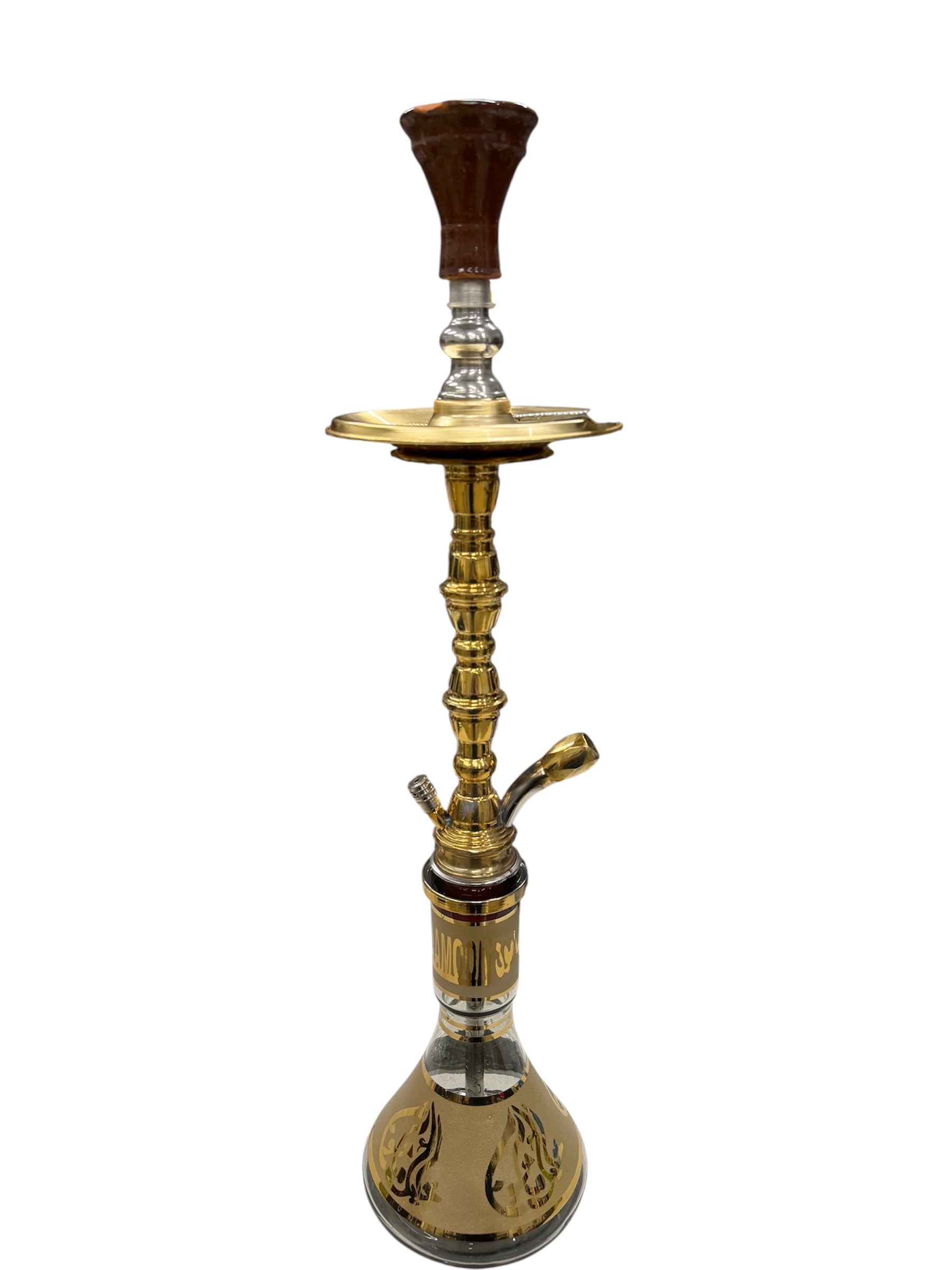 Shamadan Gold 2 Door by Khalil Maamoon - Hookah Junkie