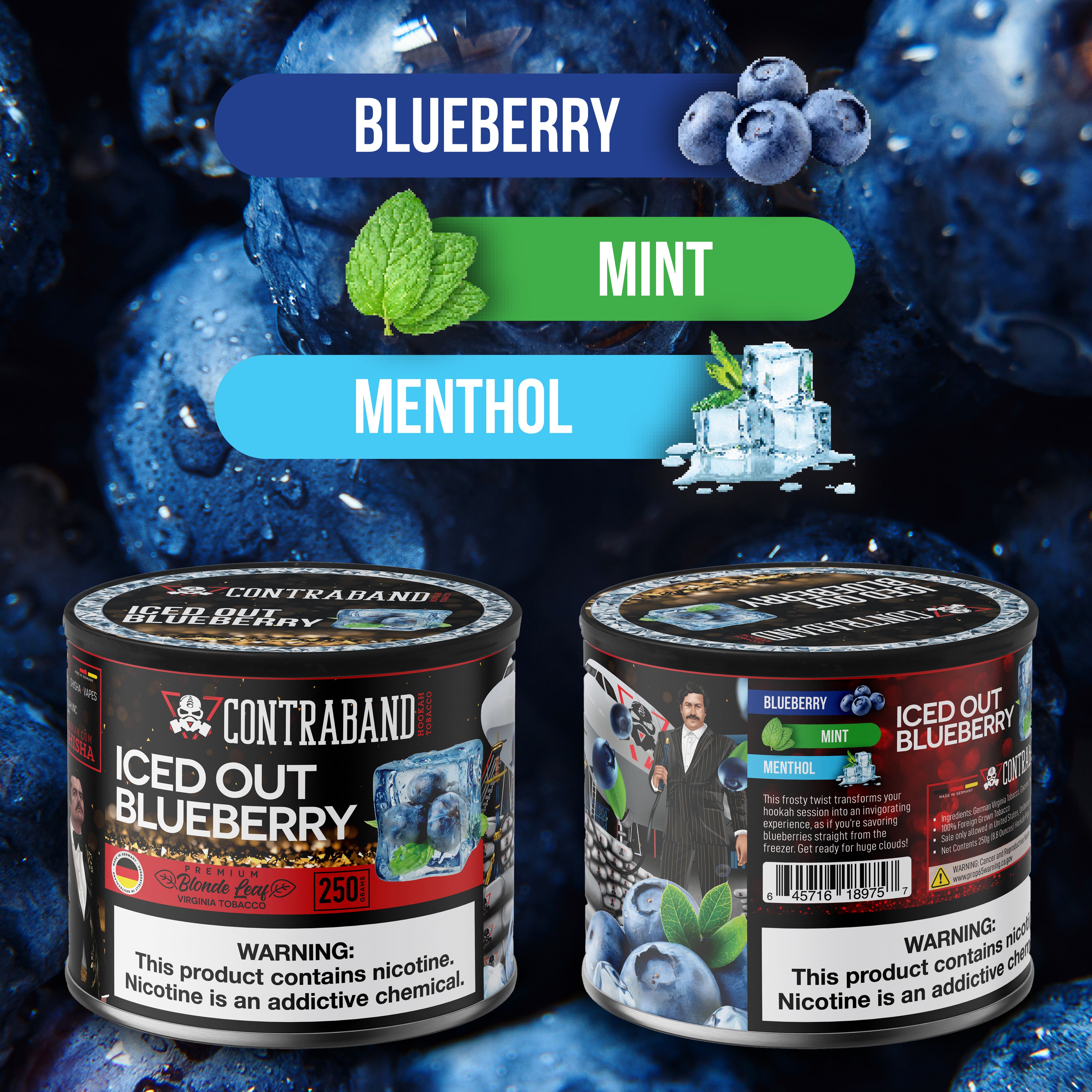 Contraband Hookah Shisha Tobacco - Hookah Junkie