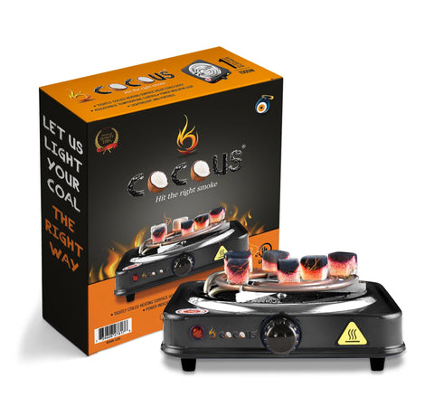 COCOUS Hookah Burners 1000W (Medium) - Hookah Junkie