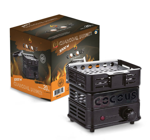 COCOUS Jumbo Hookah Burners 1000W - Hookah Junkie