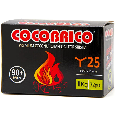 72 pcs Lotus Cut Coals - Coco Brico