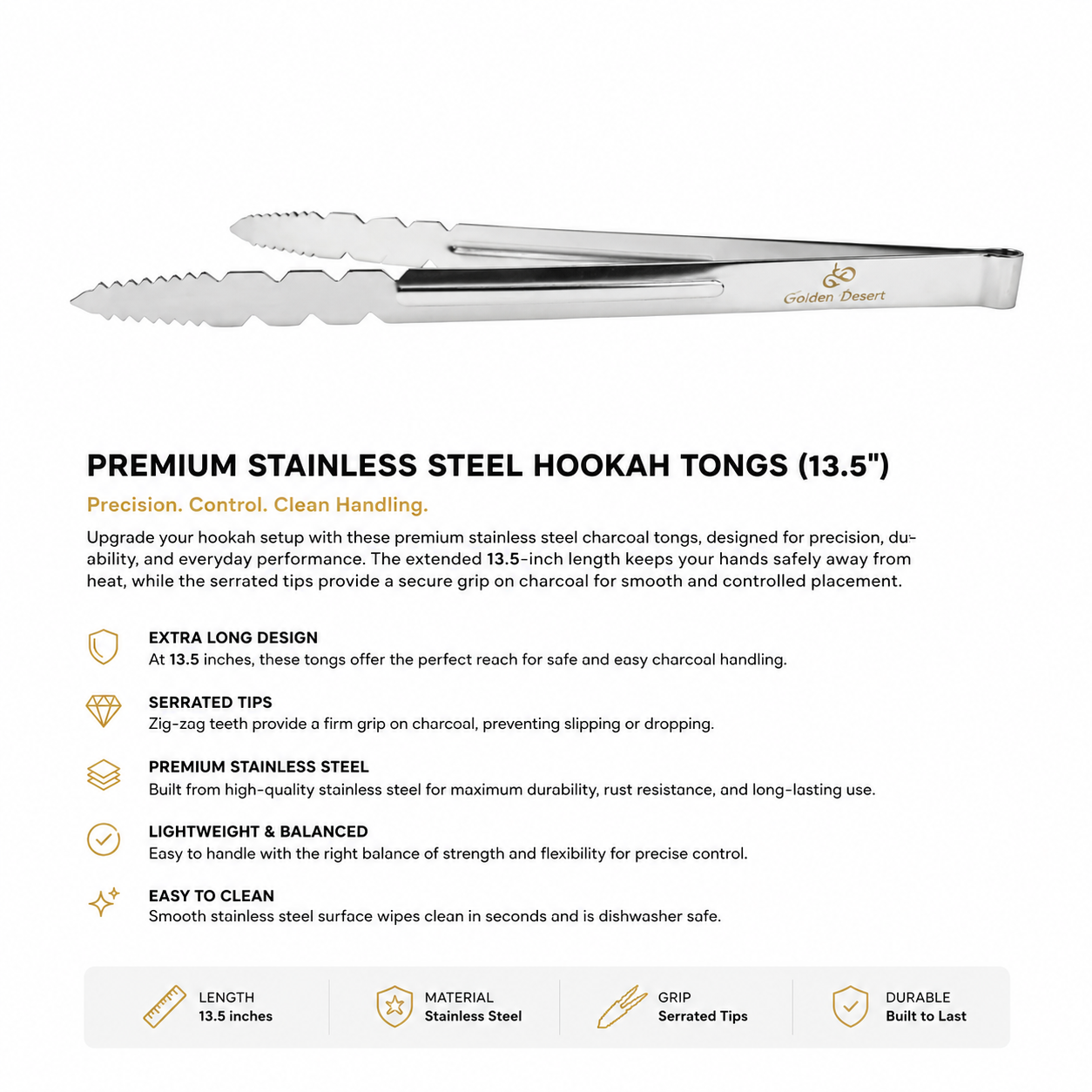Industrial Charcoal Tongs
