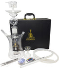 AZAZ Galactic Whirl Luxury Portable Glass Hookah - Hookah Junkie