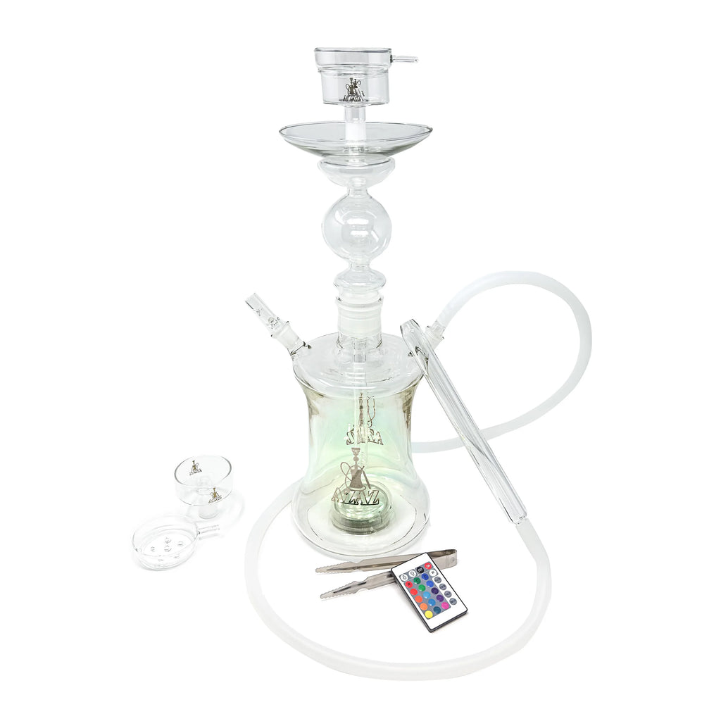 AZAZ Galactic Whirl Luxury Portable Glass Hookah - Hookah Junkie