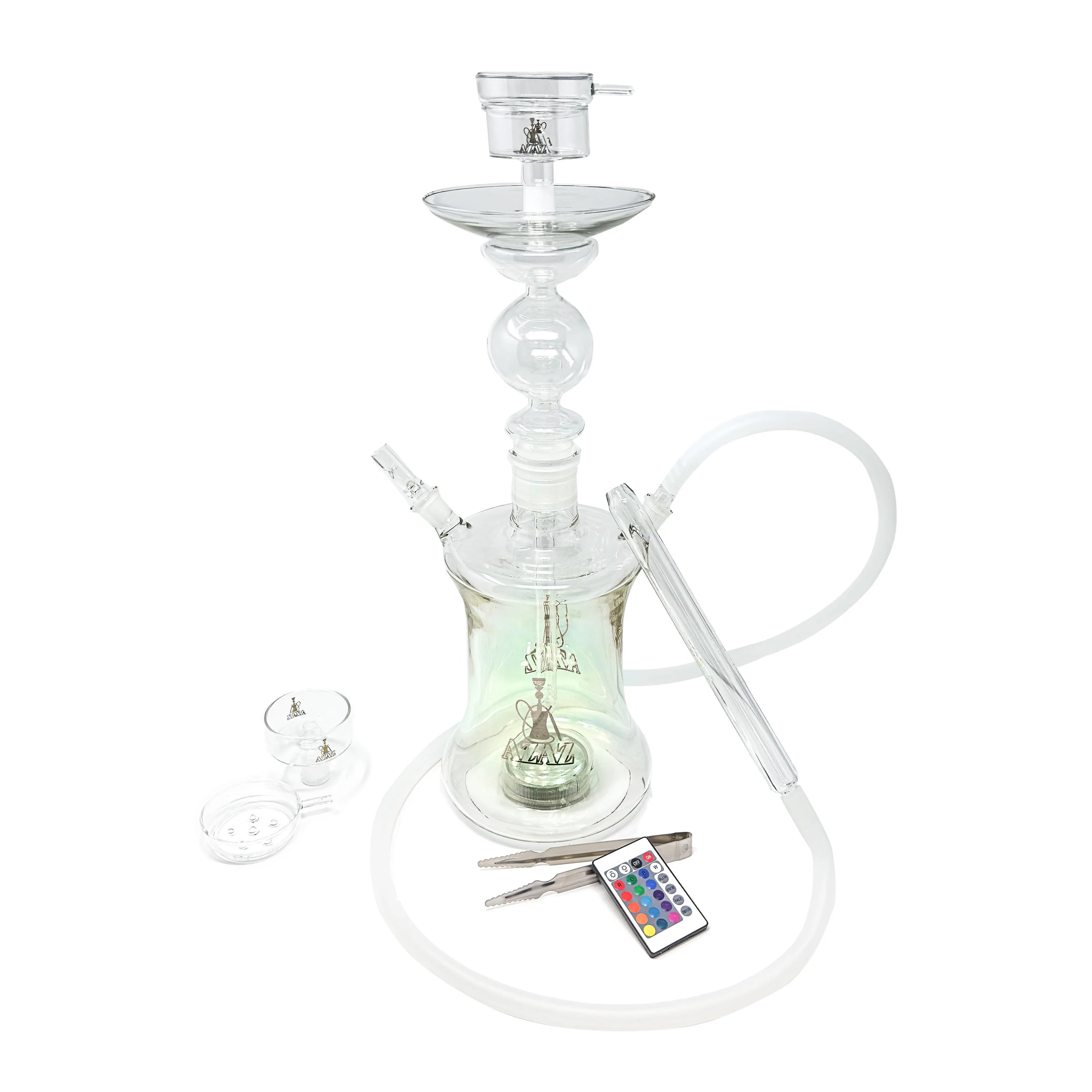 AZAZ Galactic Whirl Luxury Portable Glass Hookah - Hookah Junkie