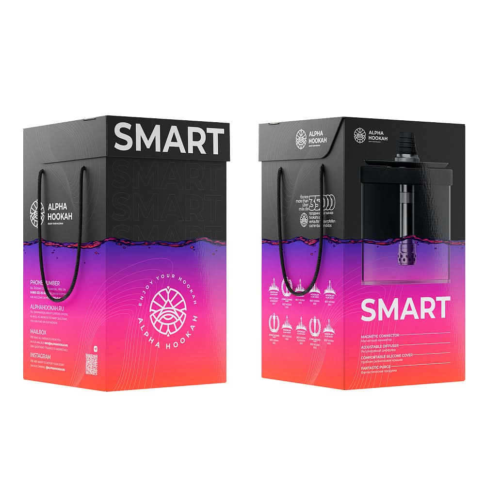 Alpha Hookah Smart Box - Hookah Junkie