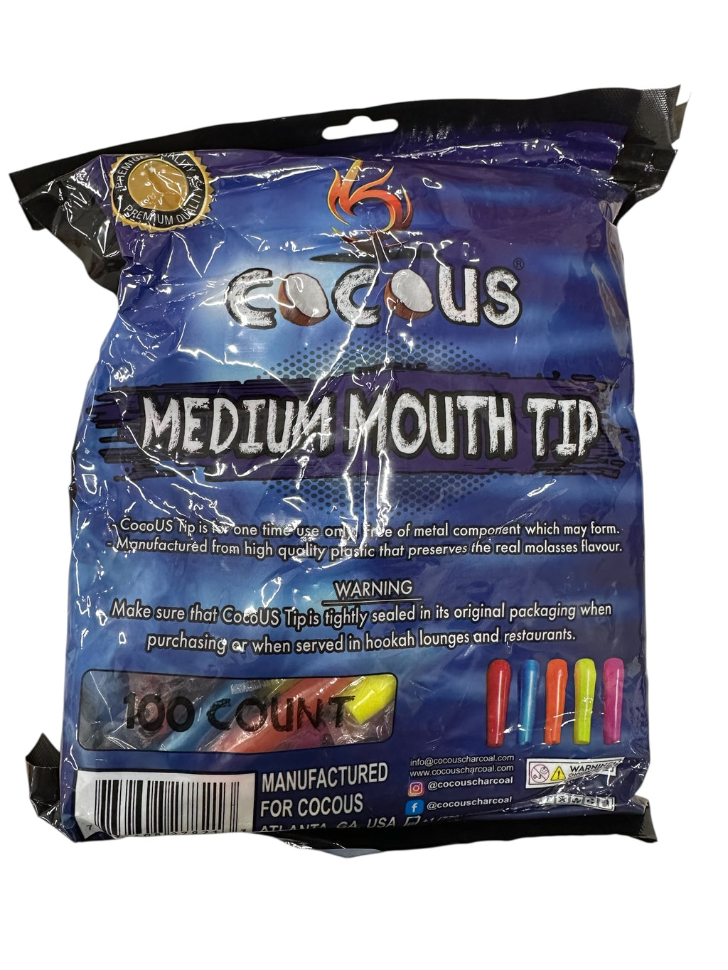 COCOUS Disposable Mouth Tips - Hookah Junkie
