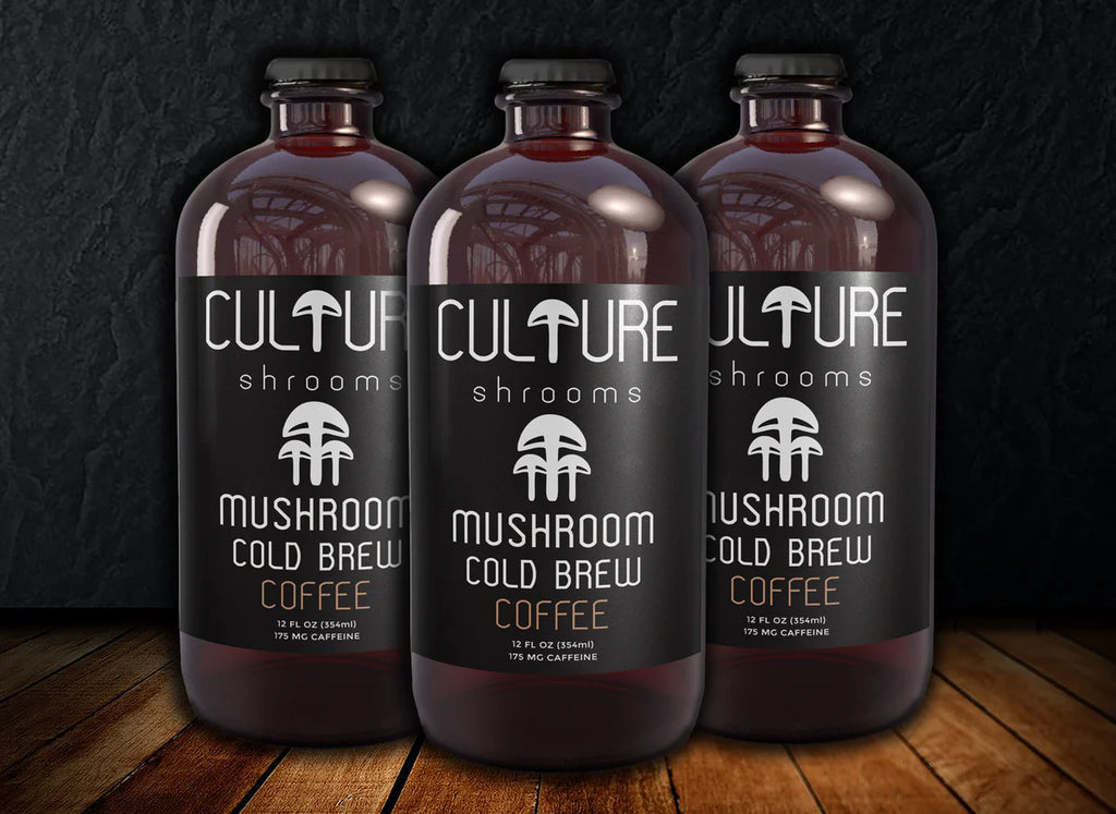 The Original Cold Brew Coffee Infused with 100% Mushrooms - Hookah Junkie