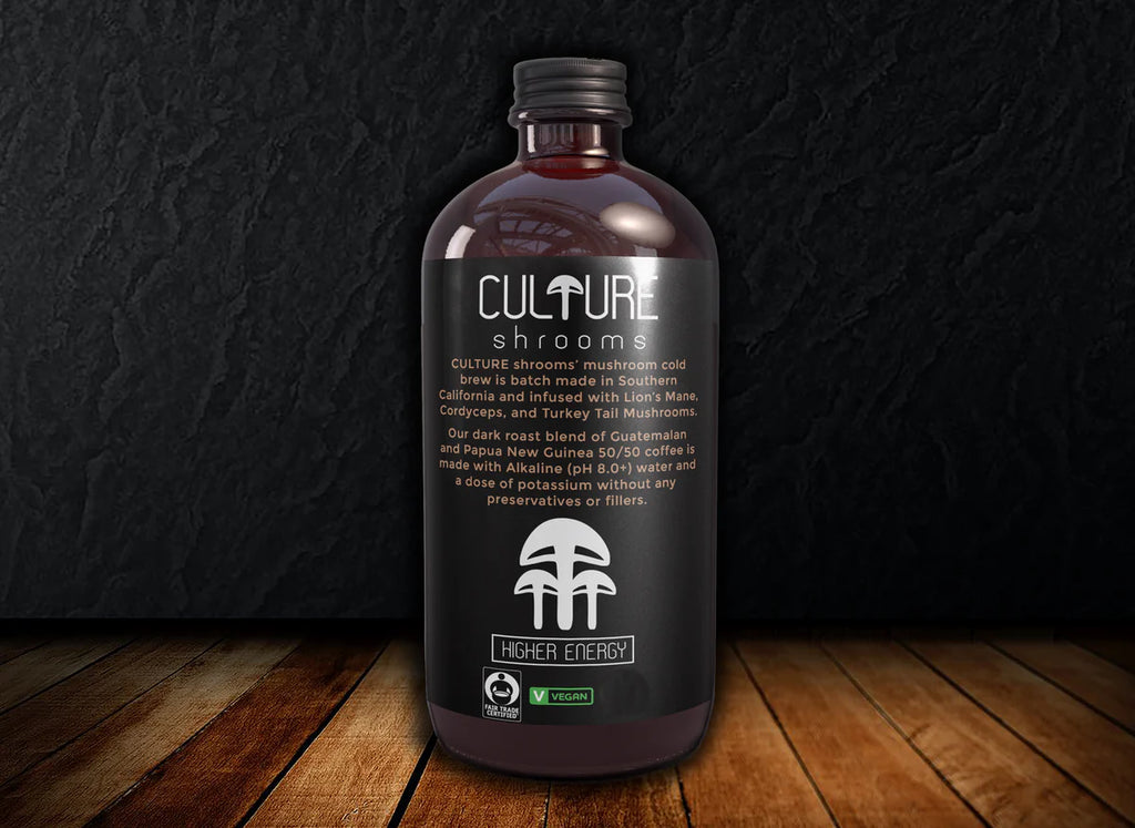 The Original Cold Brew Coffee Infused with 100% Mushrooms - Hookah Junkie