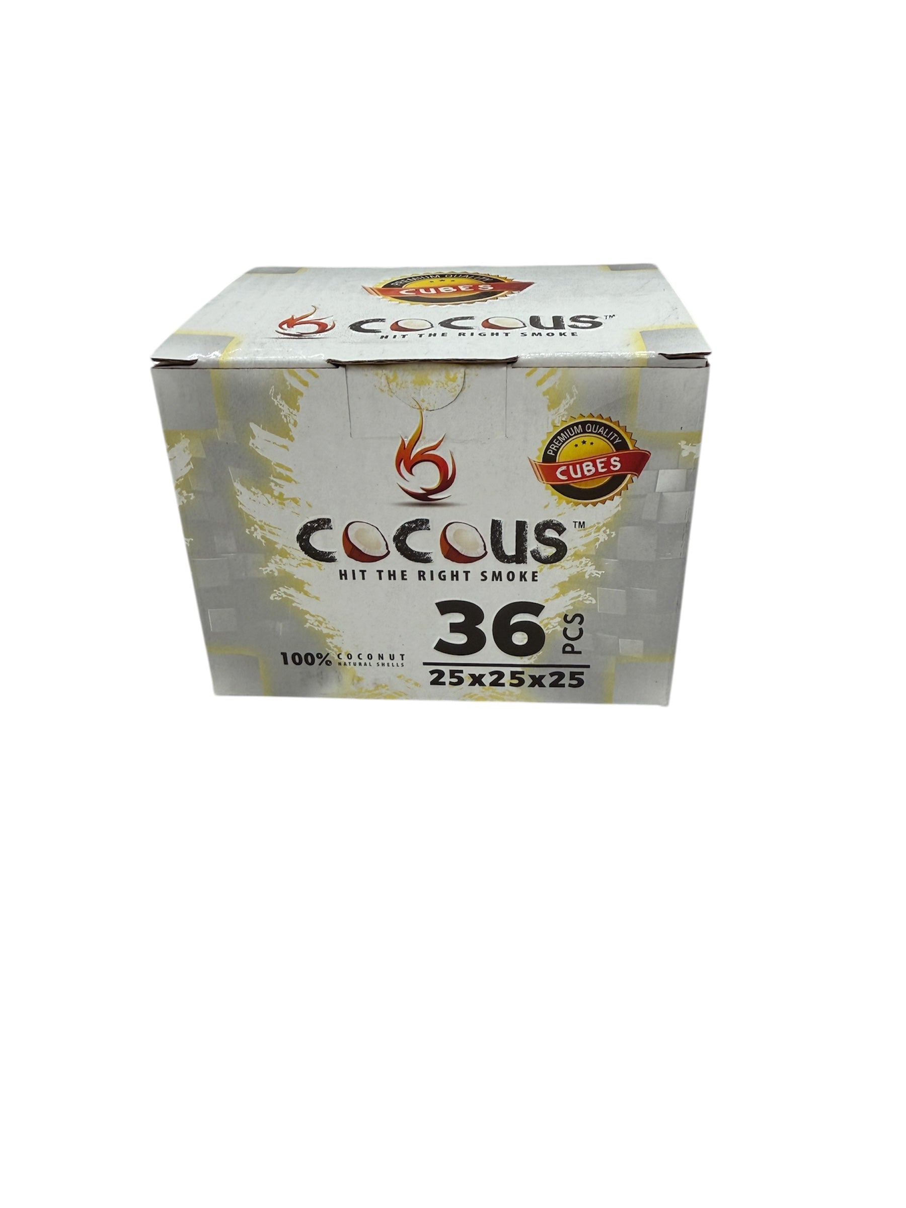 Cocous Coconut Charcoal - Hookah Junkie