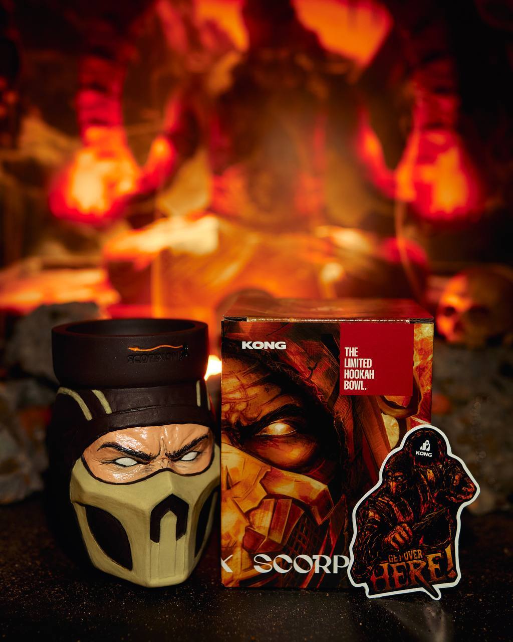 KONG SCORPION HOOKAH BOWL - Hookah Junkie