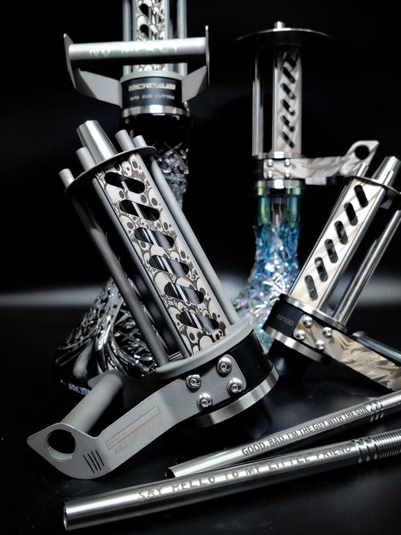 SHI CARVER MICROGUN HOOKAH - Hookah Junkie