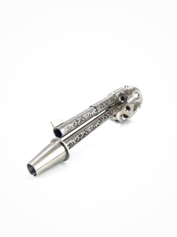 SHI CARVER REVOLVER HOOKAH - Hookah Junkie