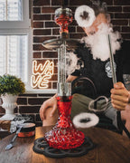 SHI CARVER REVOLVER HOOKAH - Hookah Junkie