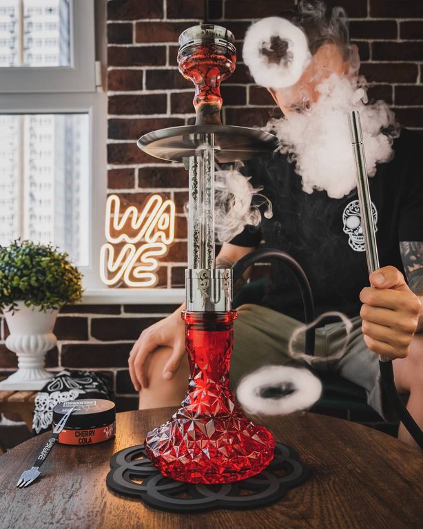 SHI CARVER REVOLVER HOOKAH - Hookah Junkie