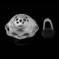 Kaloud Lotus II Argis Stainless Steel, top down view