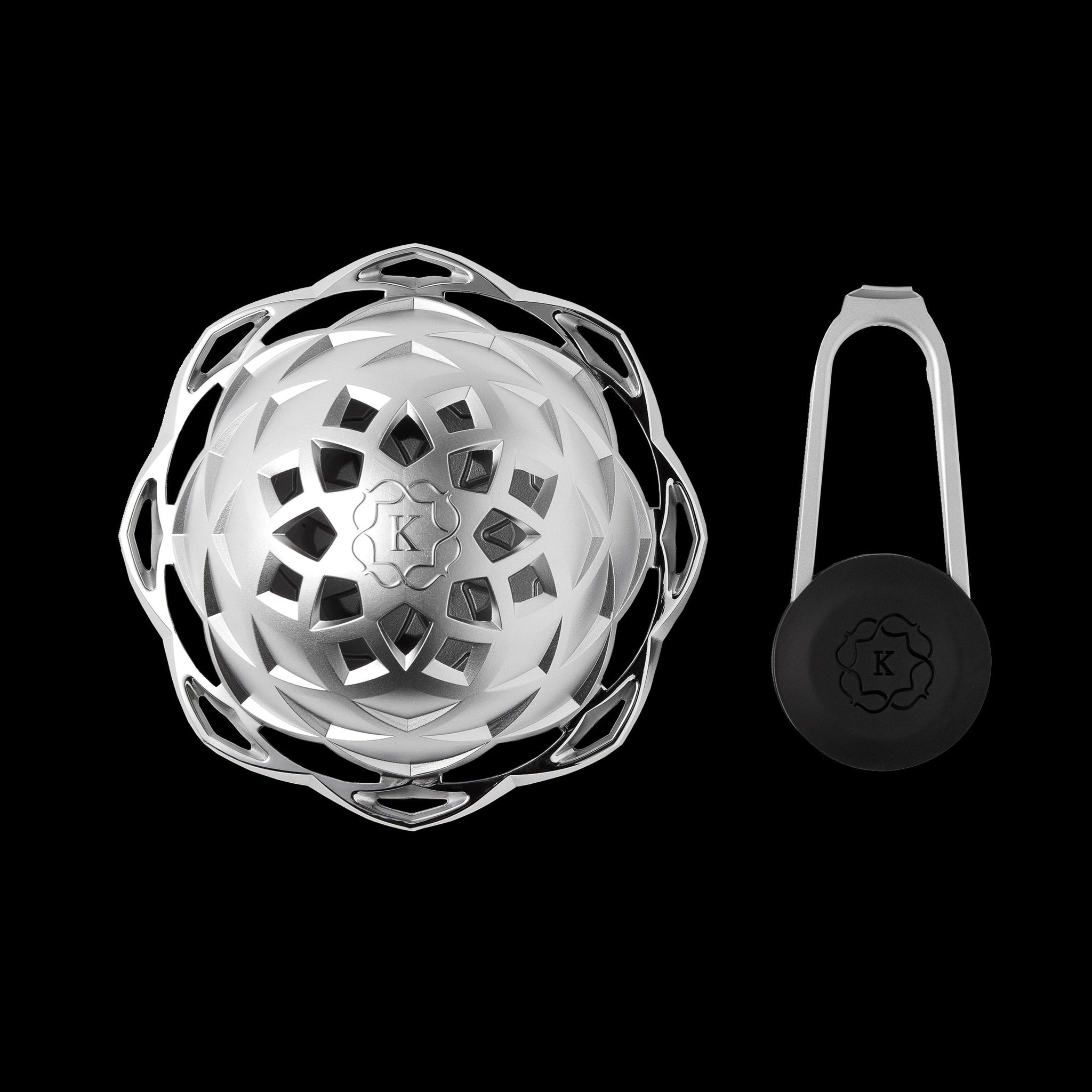 Kaloud Lotus II Argis Stainless Steel, top view