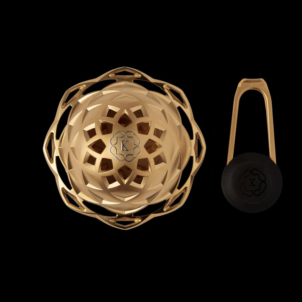 Kaloud Lotus II Auris Stainless Steel, top view