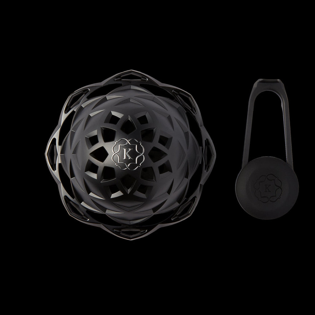 Kaloud Lotus II Niris Stainless Steel, top view