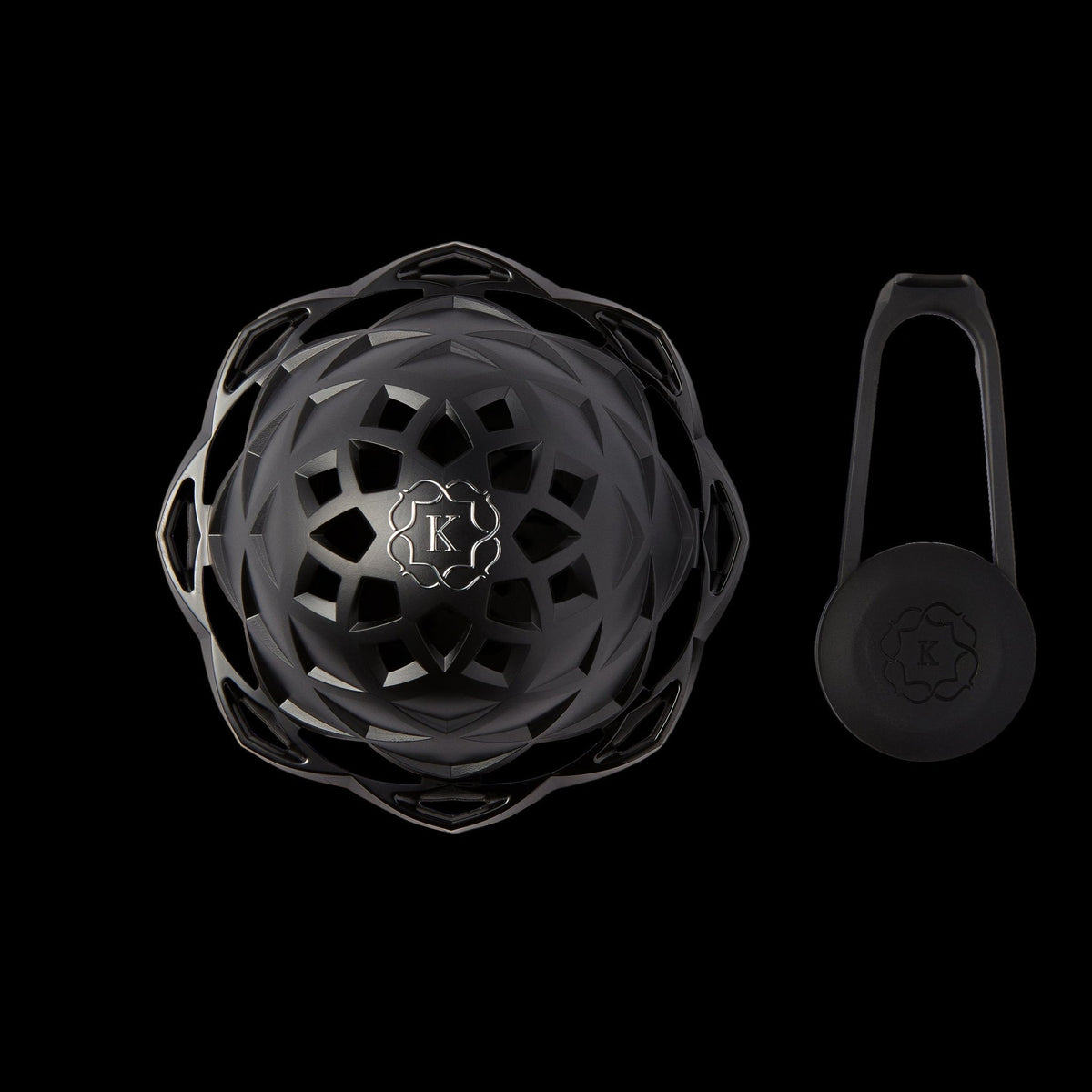 Kaloud Lotus II Niris Stainless Steel, top view