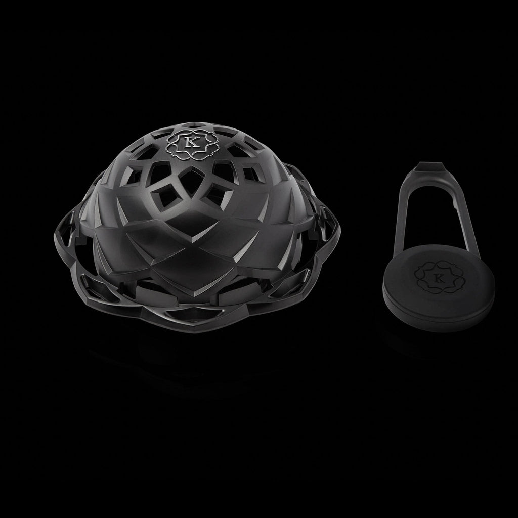 Kaloud Lotus II Niris Stainless Steel, top down view