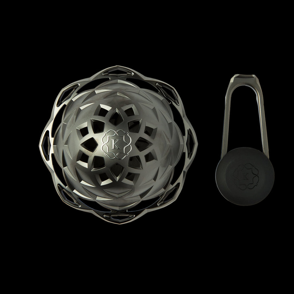 Kaloud Lotus II Nubis Stainless Steel, top view