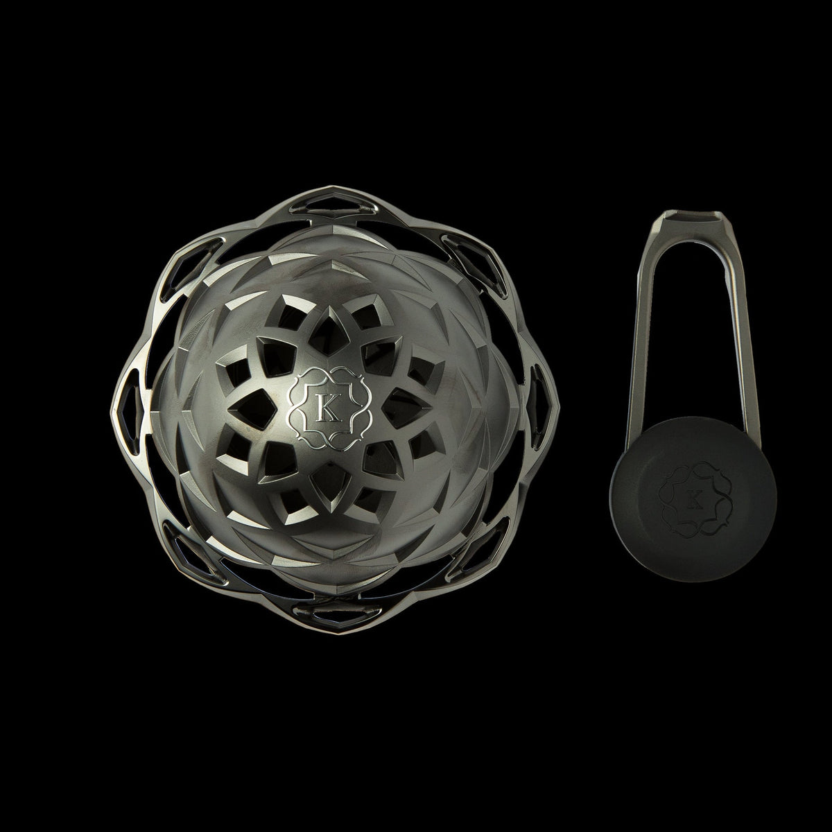 Kaloud Lotus II Nubis Stainless Steel, top view