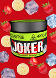 Apocalypse Joker Strawberry Banana Ice hookah shisha tobacco available at HookahJunkie