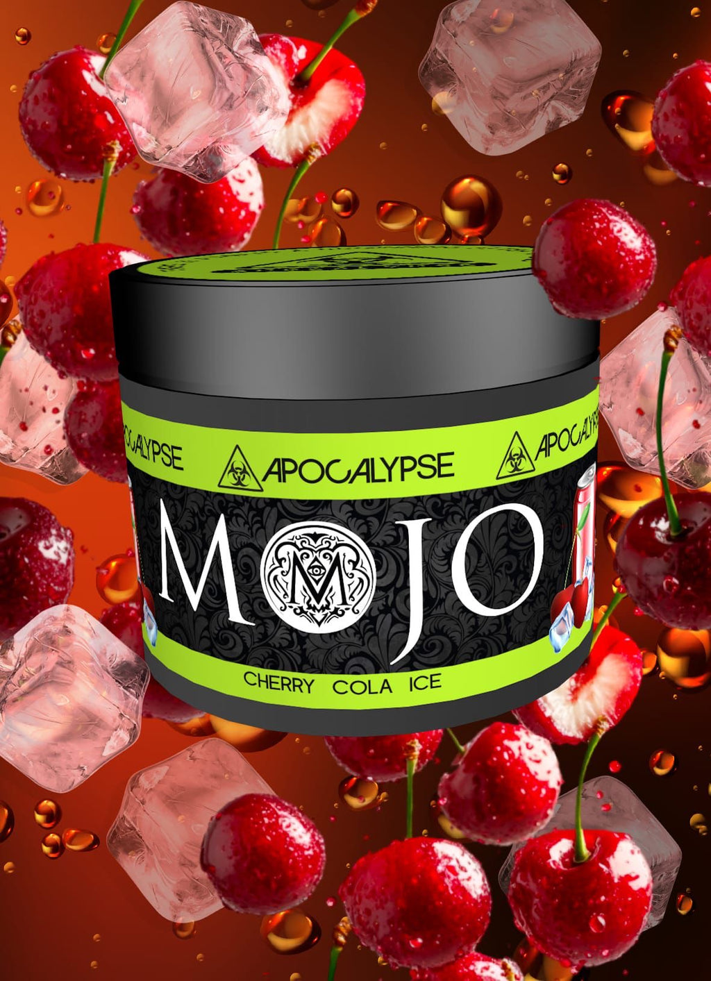 Apocalypse Mojo Cherry Cola Ice hookah tobacco at HookahJunkie