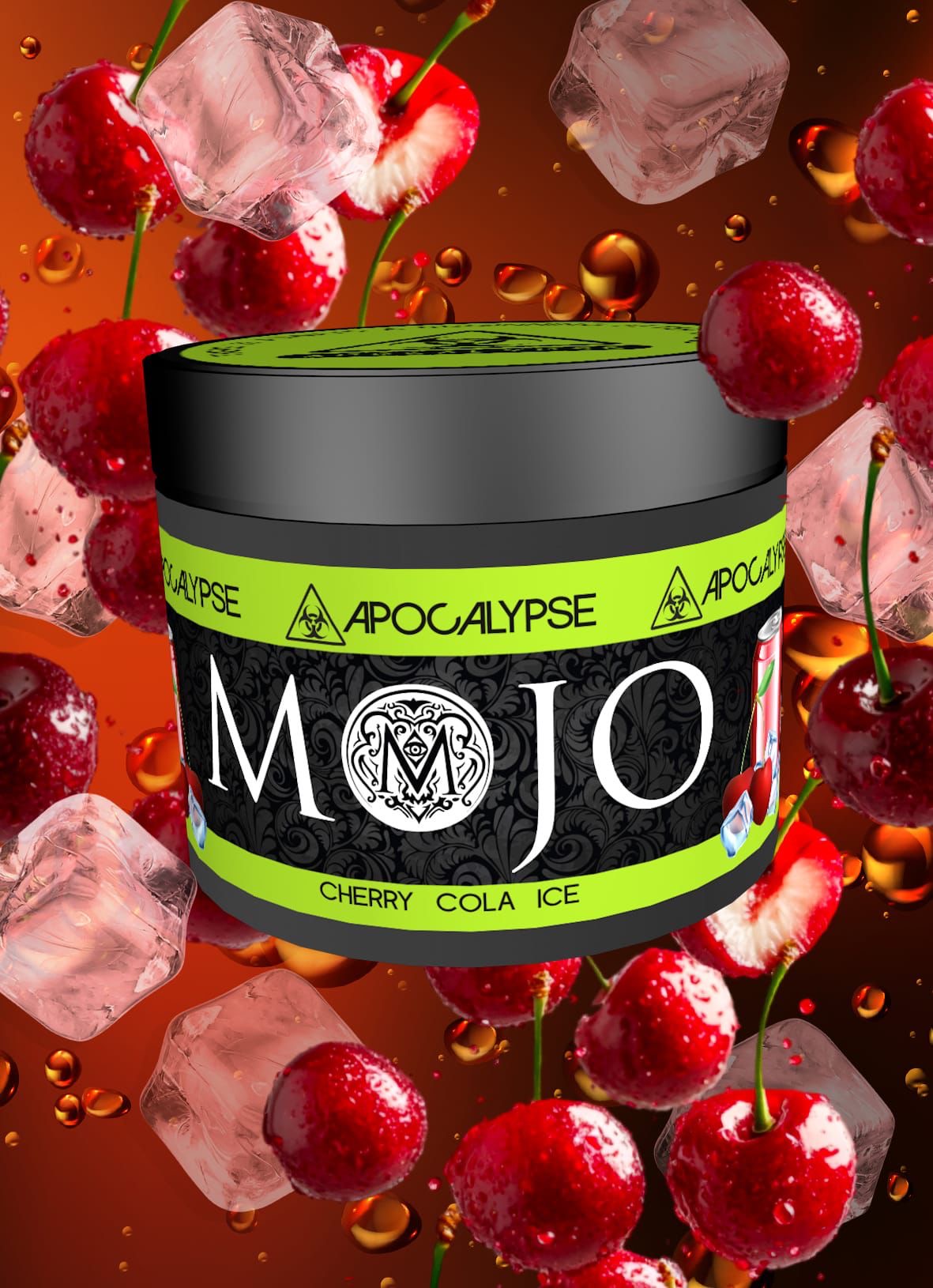Apocalypse Mojo Cherry Cola Ice hookah tobacco at HookahJunkie